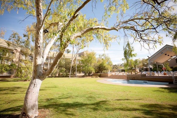 Hotel grounds